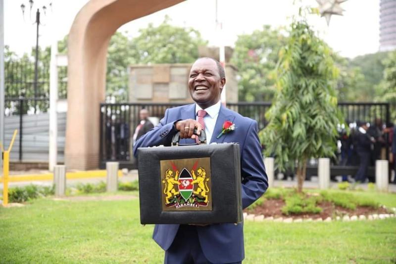 File image of Treasury CS Njuguna Ndung'u.